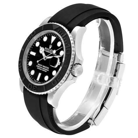 rolex yacht master 42 rubber strap|yacht master 2 rubber strap.